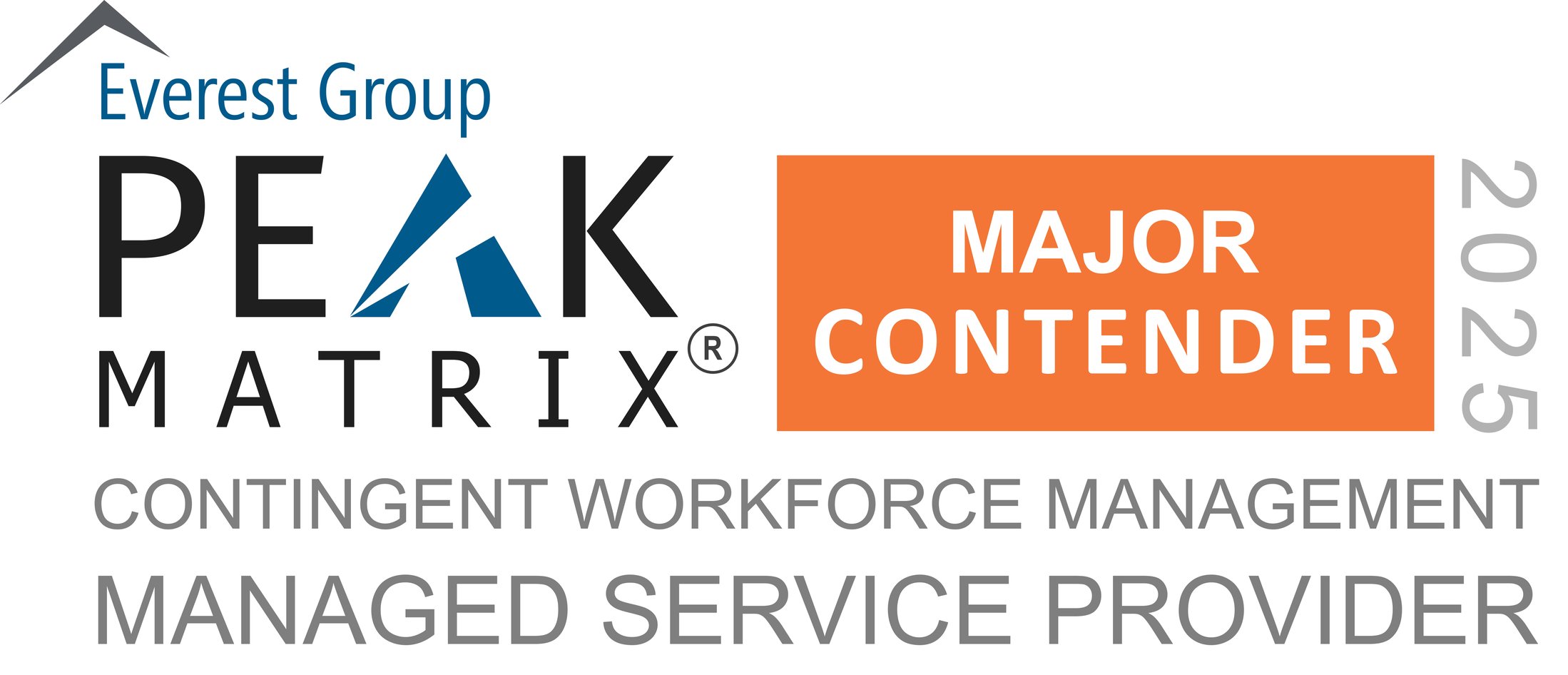 CWM - MSP 2025 - PEAK Matrix Award Logo - Major Contender