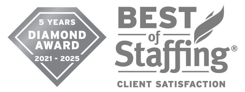 ClearlyRated 2025 Best of Staffing Logo